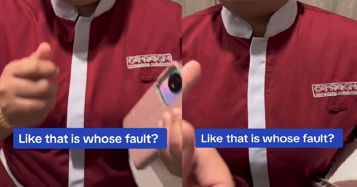 CLEANER AUNTIE NOT HAPPY WITH MAN FOR USING PHONE IN TOILET, SAYS SHE WAITED 20 MINS
