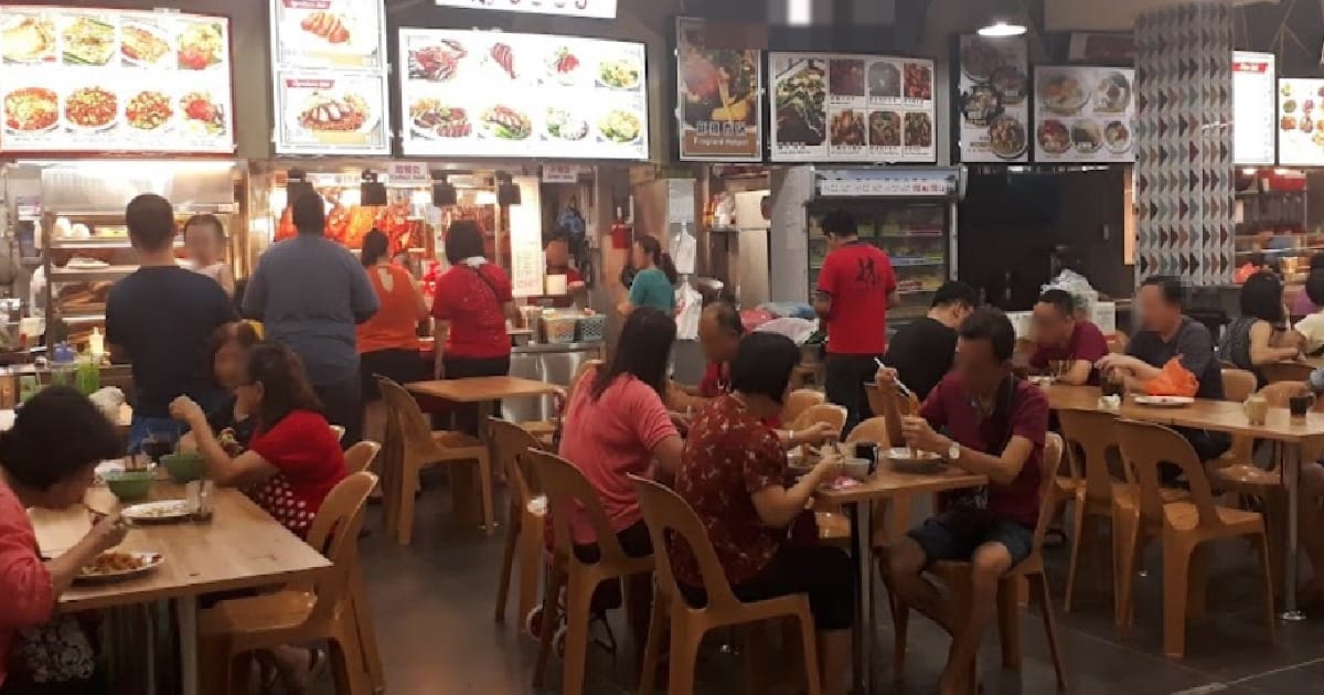 CHAR KWAY TIAO HAWKER @ BUKIT PANJANG CHARGE 50¢ MORE TO REMOVE BEANSPROUTS