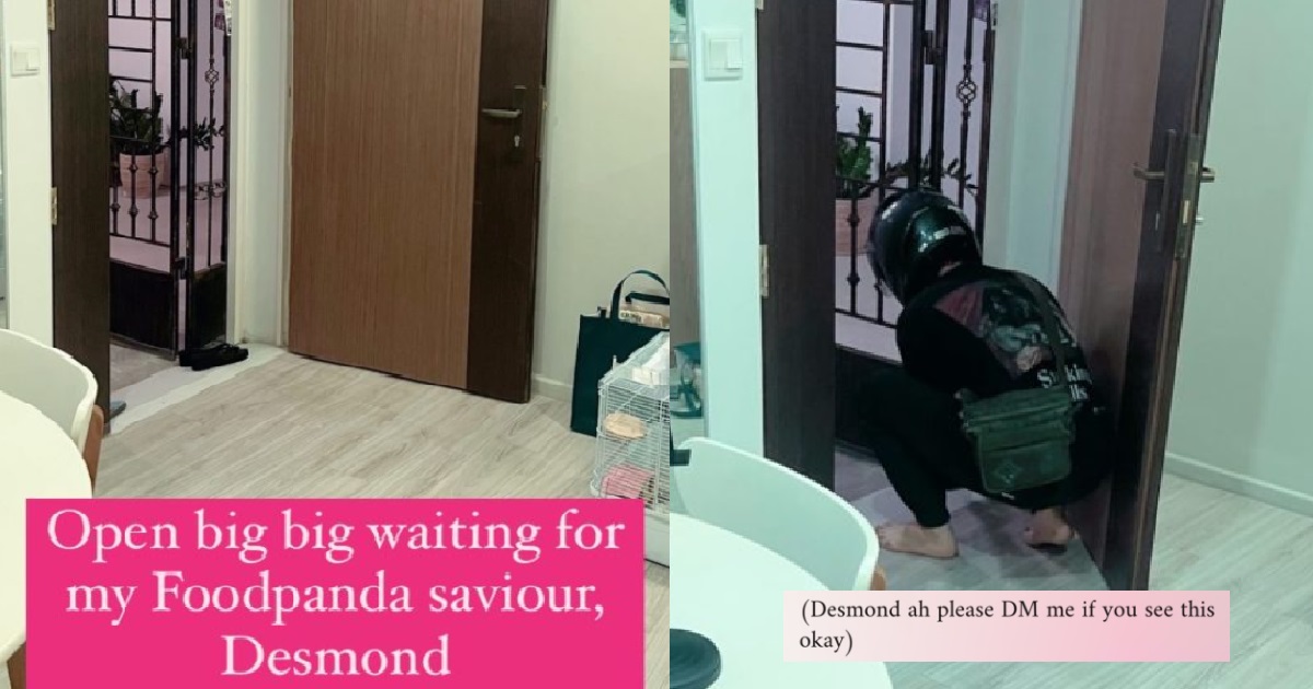 SG WOMAN HORRIFIED TO SEE COCKROACH AT HOME, ASK FOODPANDA RIDER TO HELP CATCH
