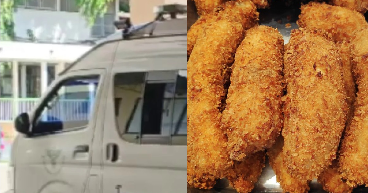 AMBULANCE DRIVER SENDING PATIENT TO HOSPITAL HALFWAY, STOP TO BUY GORENG PISANG