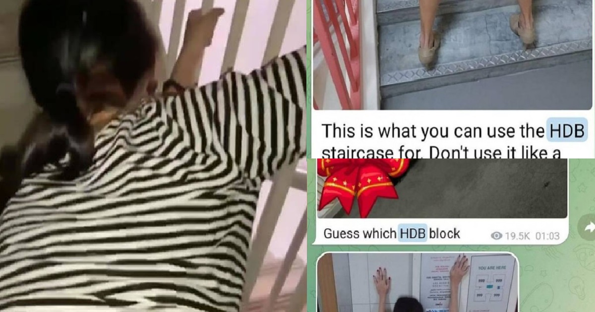 TELEGRAM GROUP WITH 9K MEMBERS, FOUND CIRCULATING PIAK PIAK VIDEOS OF PEOPLE @ HDB BLOCKS