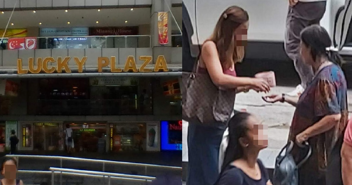 ELDERLY WOMAN SEEN ASKING PASSERS-BY FOR MONEY @ ORCHARD, KENA SOUND BY POLICE