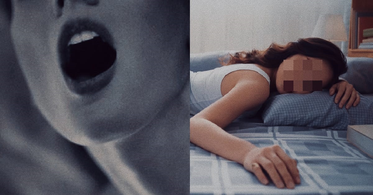 GIRL CAN’T SEEM TO FINISH WHEN SHE PCC, ALWAYS RUB HALFWAY THEN GETS BORED & SLEEP INSTEAD