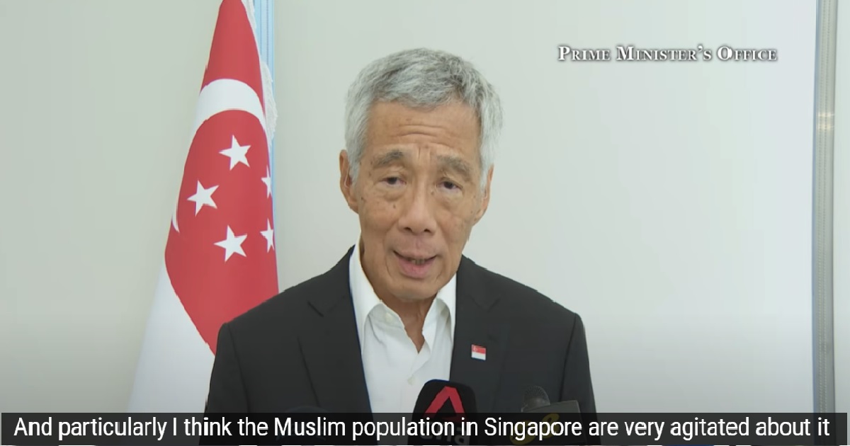 PM LEE: WE KNOW HOW S’POREANS FEEL ABOUT GAZA, ISRAELIS & PALESTINIANS HAVE RIGHT TO EXIST