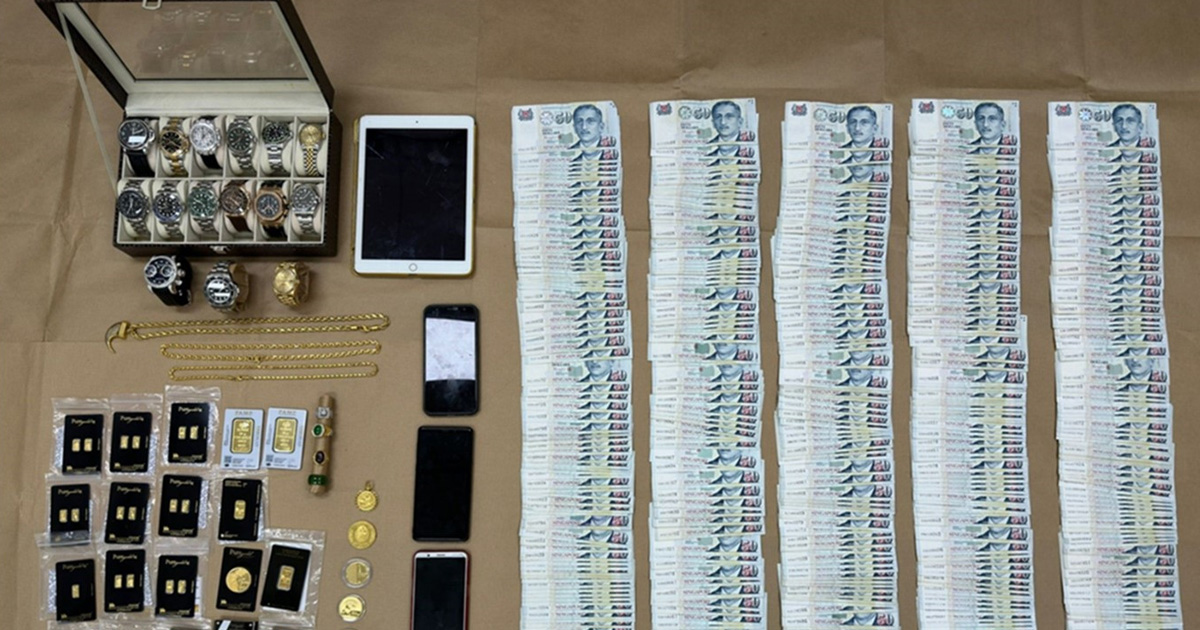 2 MEN ARRESTED FOR CYBERCRIME, ROLEX, GOLD BARS AND CASH SEIZED