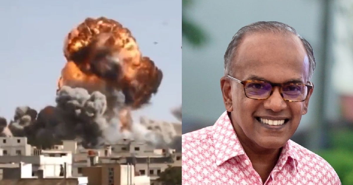 SHANMUGAM – IT’S POSSIBLE TO CONDEMN TERROR ATTACKS IN ISRAEL & SYMPATHISE WITH PALESTINIANS