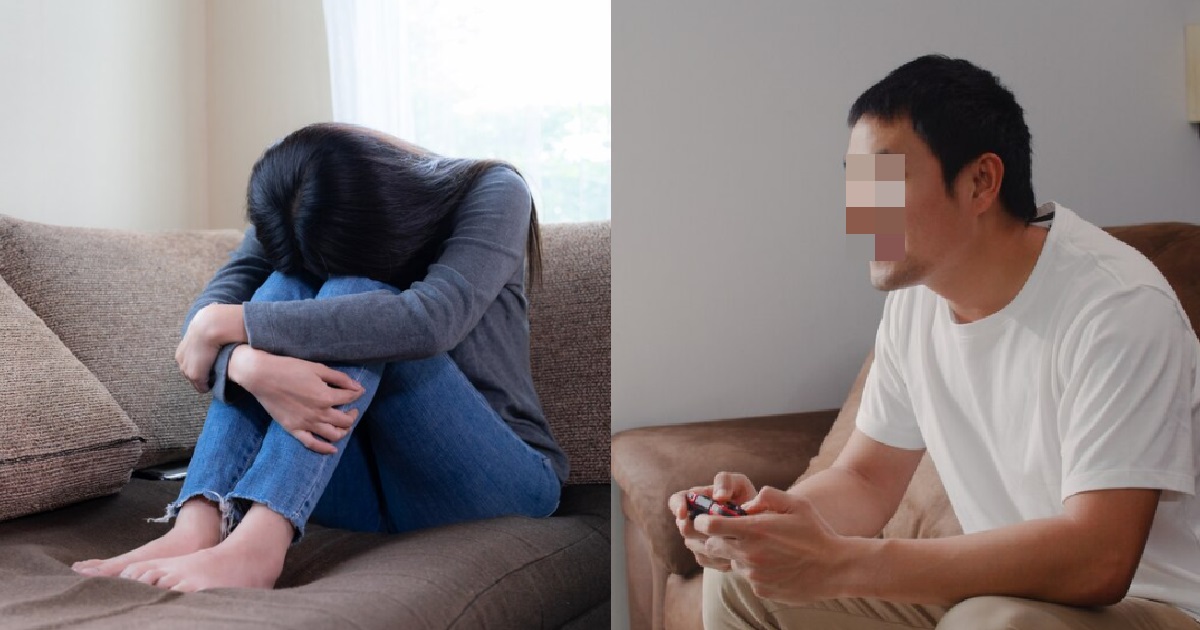 WOMAN WORKS 2 JOBS TO SUPPORT BABY WHILE HUSBAND PLAYS GAMES ALL DAY & THREATENS HER