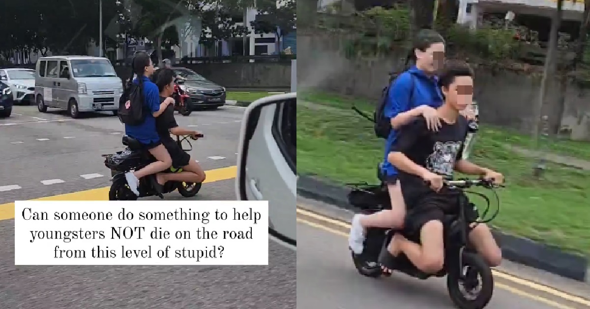 YP BENG BRING XMM RIDE HIS EBIKE & SPEED ON ROAD WITHOUT HELMET, NOT SCARED OF DEATH