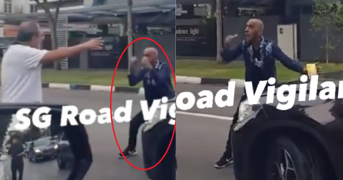 S’PORE MAN GOT LOST ON THE WAY TO WORK, ATTACKS TAXI DRIVER, PASSERS-BY & POLICE OFFICERS