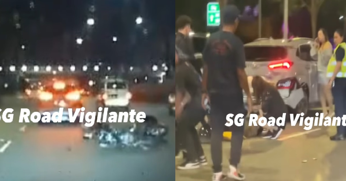 MOTORIST GOES AIRBORNE, SENT FLYING 360° IN THE AIR AFTER CRASH WITH CAR @ AIRPORT BLVD