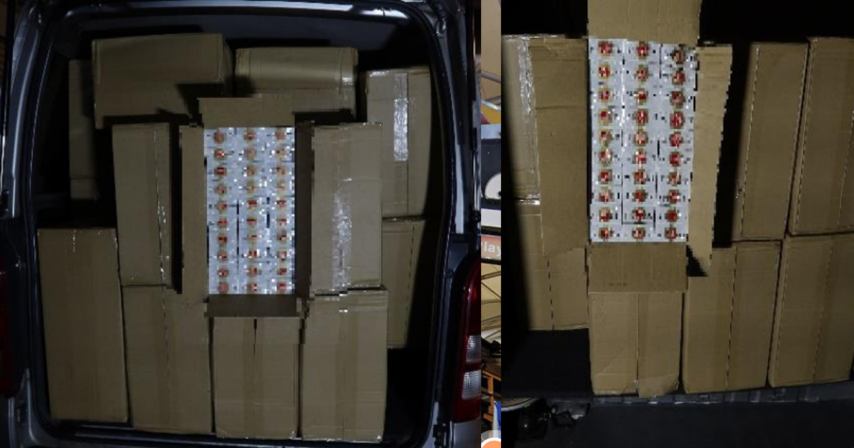 ARREST AT GEYLANG & KAMPONG AMPAT, 5,800 CARTONS OF CIGARETTES SEIZED