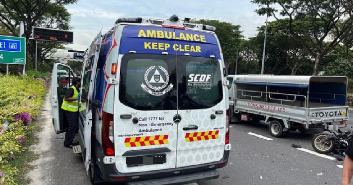 MAN WHO JUMPED OUT OF MINIVAN @ ECP & CAUSED MOTORCYCLIST TO CRASH & DIE, CHARGED