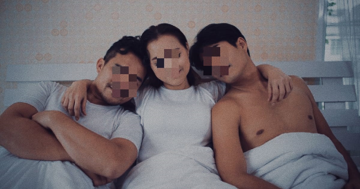 GENEROUS MAN LOVES TO SHARE HIS GF WITH HIS FRIENDS – SHARING IS CARING