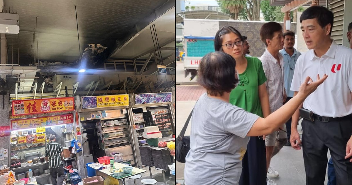 2 PEOPLE IN HOSPITAL AFTER RAGING FIRE BROKE OUT AT BENDEMEER HAWKER CENTRE