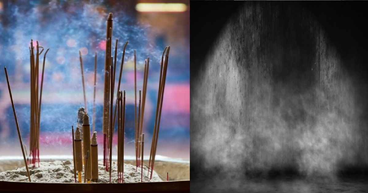 NEIGHBOUR BURNED SO MUCH INCENSE THAT MAN THOUGHT HE ENDED UP IN THE NETHERWORLD