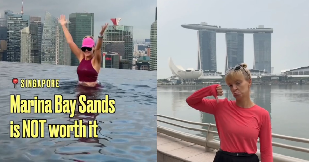 ANGMOH TOURIST SLAMS MBS HOTEL – SAYS ROOM ORH PIANG, LOBBY CROWDED & POOL TOO COLD