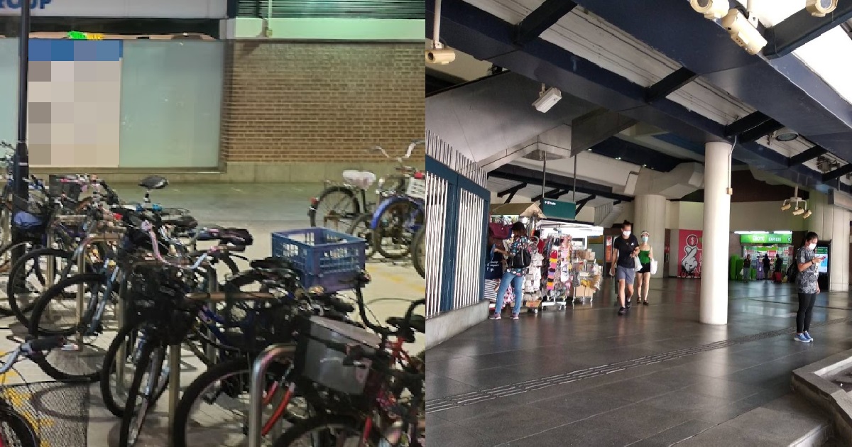 WOMAN WHO PARKED BICYCLE OUTSIDE MRT STATION, HAS BIKE REMOVED & KENA $30 “REMOVAL FEE”