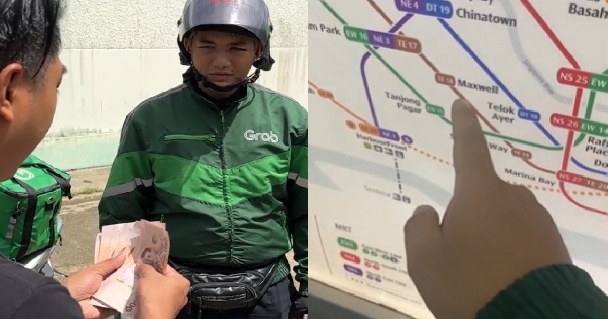 TURNS OUT THAI GRAB RIDER WHO FLEW TO S'PORE FOR CHICKEN RICE IS REAL ...