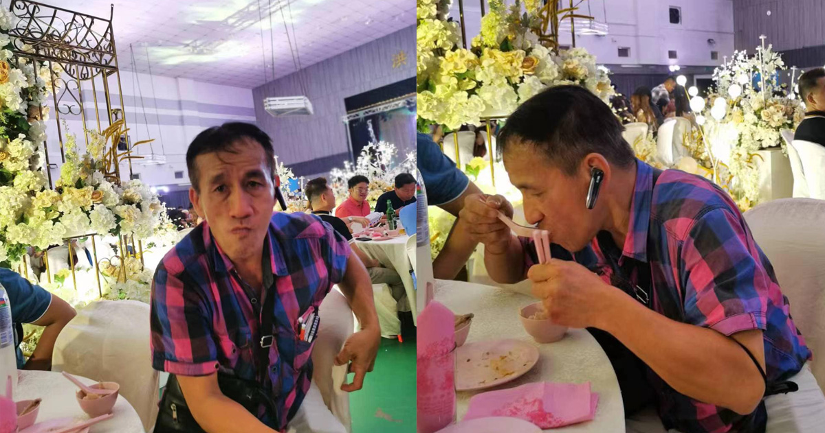 CHEAPO M’SIAN MAN INVADE PEOPLE’S WEDDING TO EAT FOR FREE