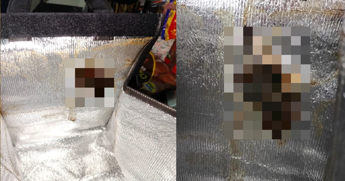 S’PORE WOMAN FOUND DEAD RAT SQUISHED LIKE PRATA INSIDE HER GRABFOOD ORDER