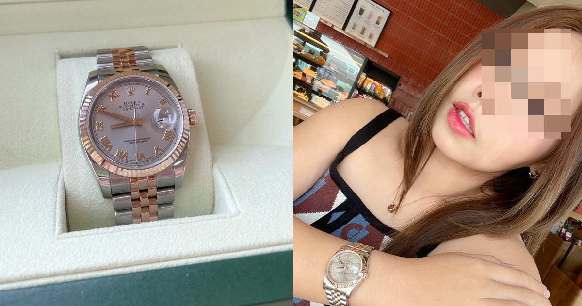 THAI GIRL LIE TO MOTHER ROLEX FROM FLEA MARKET, “ONLY FEW THOUSAND BAHT”
