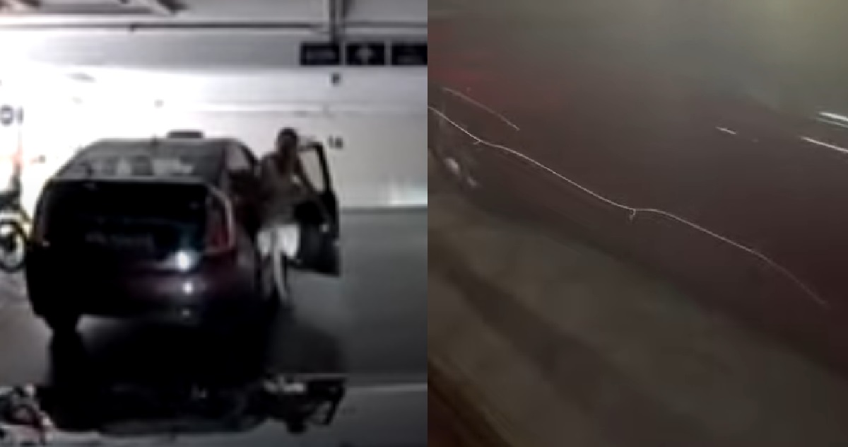 CABBY NOT HAPPY OTHER DRIVER ASKED HIM TO GIVE WAY, SCRATCHED HIS CAR 5X @ AMK CARPARK