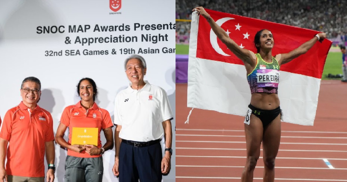 S’PORE SPEEDSTER SHANTI PEREIRA GETS $315K FOR HER ASIAN & SEA GAMES WINS