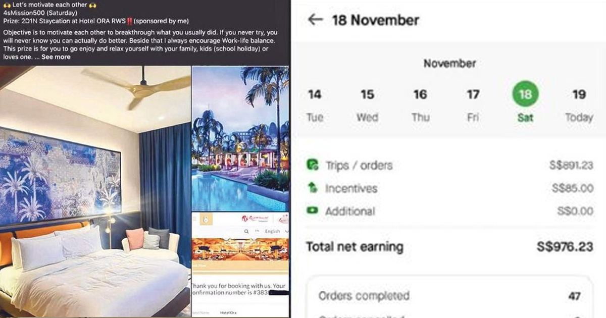 PHV DRIVER DROVE 22 HOURS IN A DAY TO EARN $1K+ AND WIN A 2D1N STAYCATION