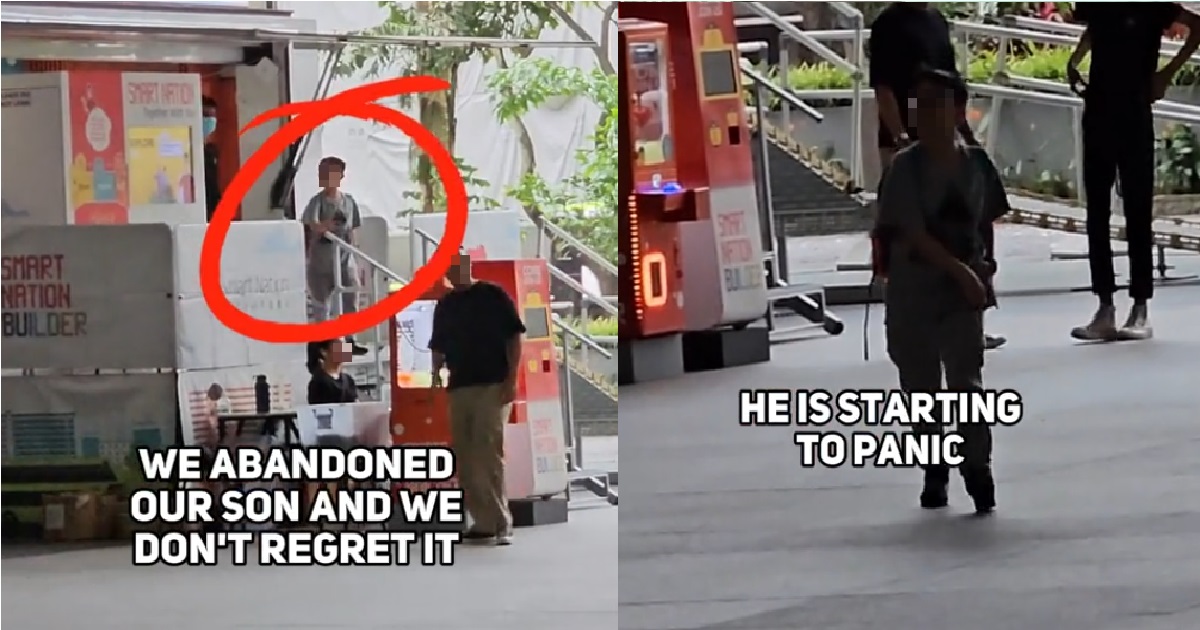 S’PORE DAD “DUMPS” SON FOR BEING TOO ENGROSSED WITH GAMES, TELLS HIM “FIND A NEW FAMILY”
