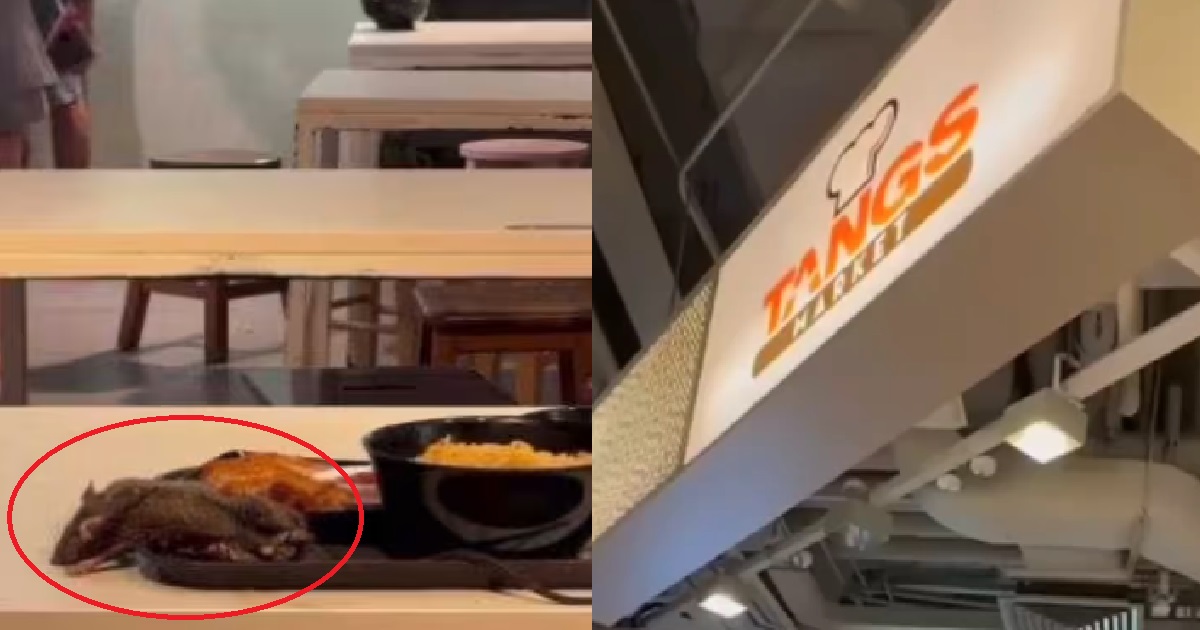 HUGE RAT @ TANGS MARKET INCIDENT – THE ABANDONED FOOD BELONGED TO PREGNANT WOMAN