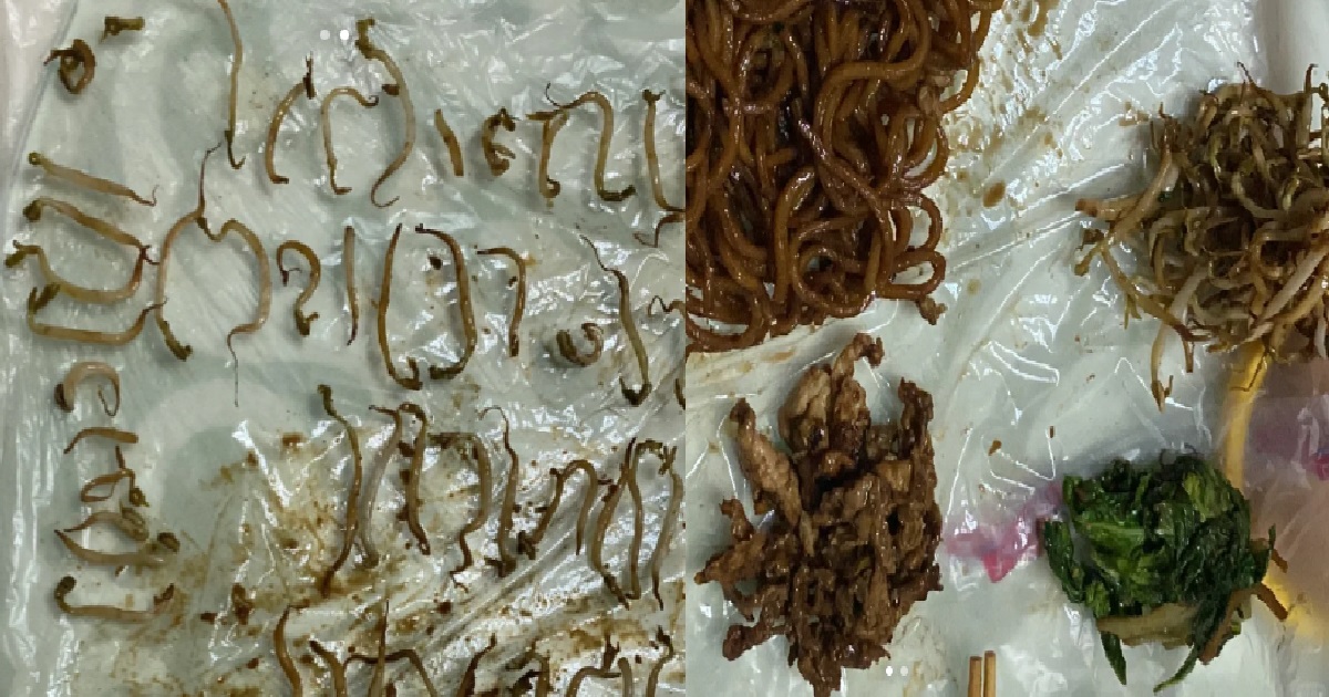 MAN ASKS FOR “NO BEANSPROUTS” BUT STILL GETS THEM, TOOK THEM ALL OUT & COUNT 1 BY 1