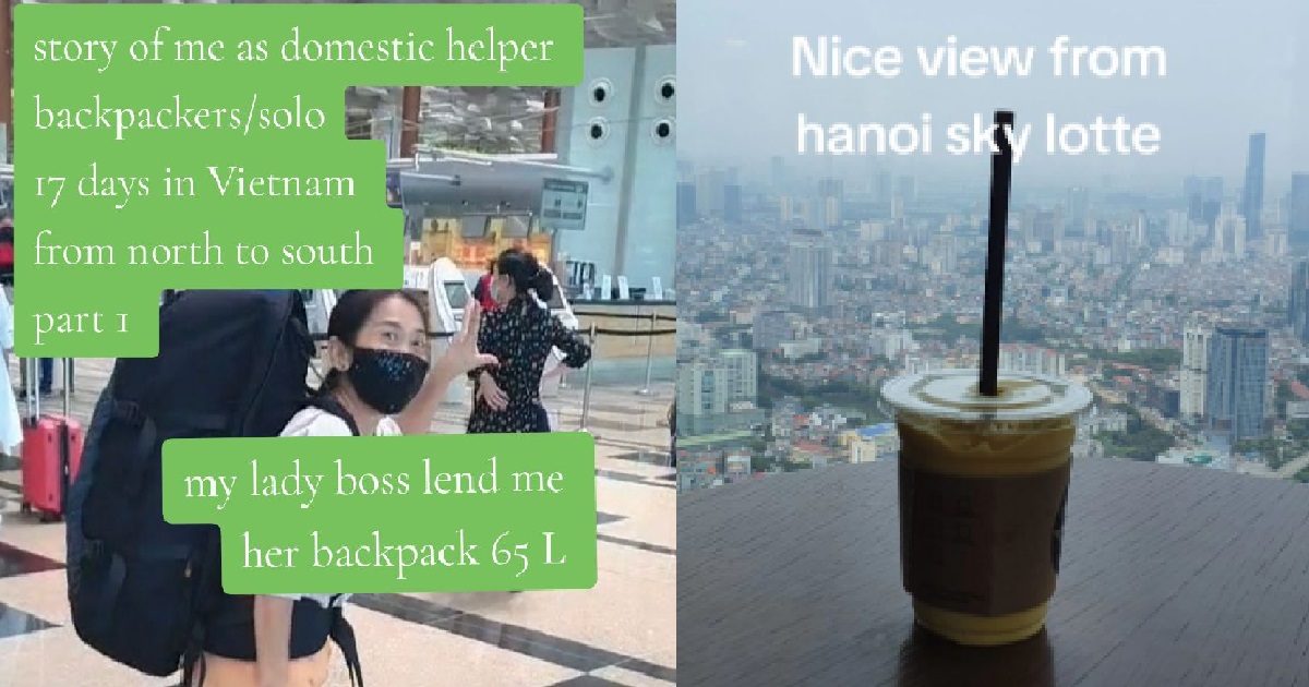 GENEROUS S’PORE EMPLOYER FORKED OUT MONEY TO FUND MAID’S SOLO HOLIDAY IN VIETNAM
