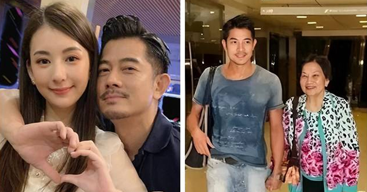 AARON KWOK’S MOTHER-IN-LAW IS 4 YEARS YOUNGER THAN HIM