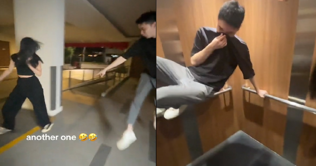 COCKROACH 1-0 S’PORE YOUTHS, CHAOS IN LIFT AS YOUTHS TRAPPED INSIDE WITH A ROACH
