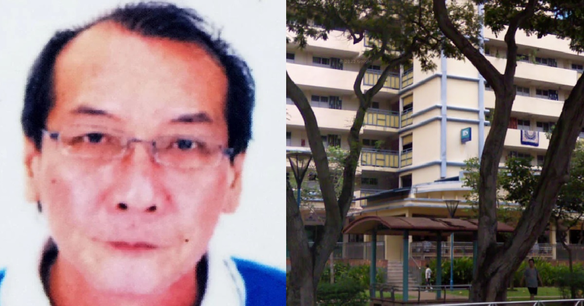 ELDERLY MAN FOUND DEAD @ BUKIT MERAH HDB, LYING IN POOL OF BLOOD THAT TURNED BROWN
