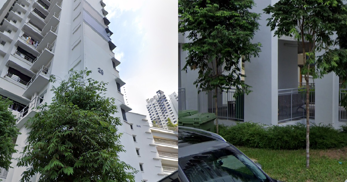 34 Y.O WOMAN & 3-WEEK OLD BABY FOUND DEAD AT FOOT OF GHIM MOH HDB BUILDING