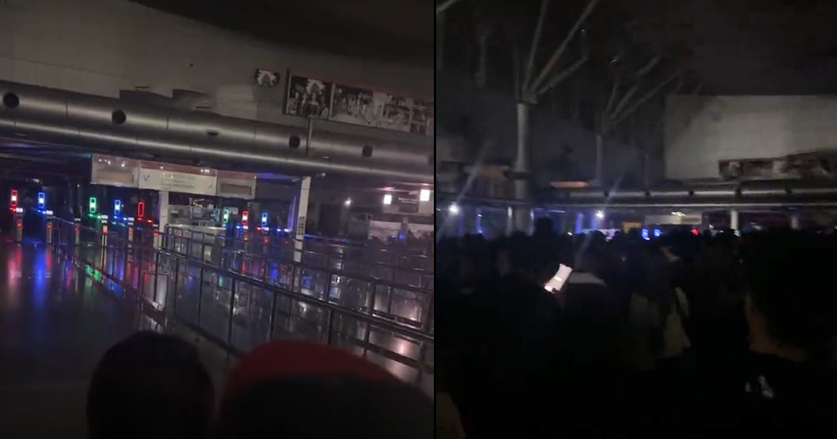 POWER OUTAGE AT JB CUSTOM, TRAVELLERS STUCKED IN BLACKOUT