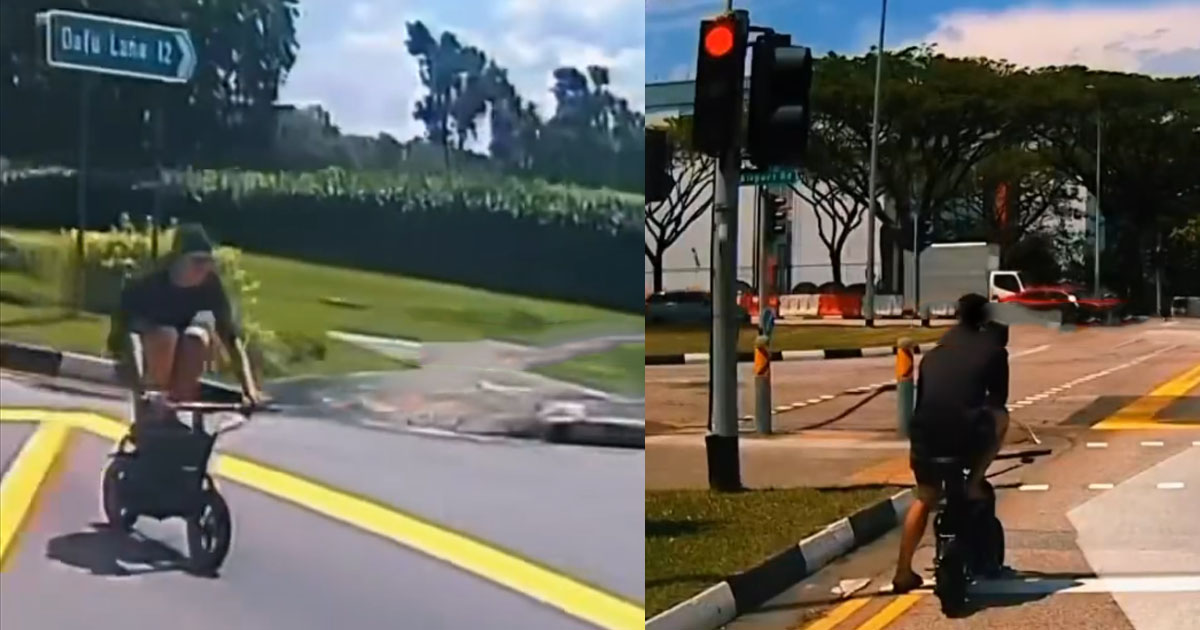 PMD RIDER FASTER THAN CAR: RUSHING HIS WAY INTO REINCARNATION