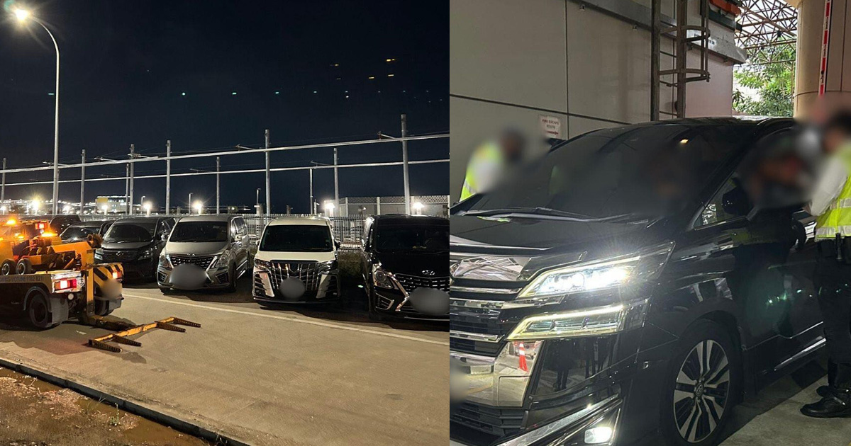 19 Drivers Caught in Crackdown on Illegal Ride-Hailing Across Singapore-Malaysia Border
