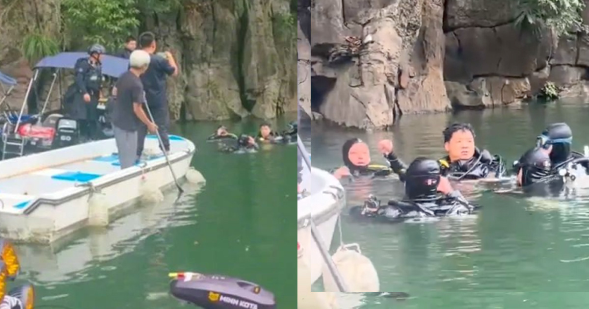 Chinese Diver Survives 5 Days Trapped Underwater in Hunan Cave by Eating Raw Fish