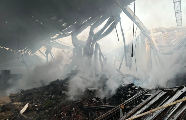 Massive Fire Breaks Out At Tuas Waste Facility, 80 Firefighters ...